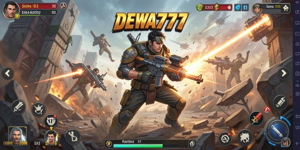 Tangkapan layar DEWA777 menunjukkan pertempuran yang mendebarkan dengan efek visual yang menawan.
