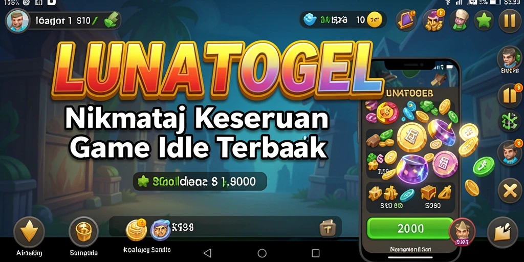 Tampilan gameplay LUNATOGEL yang menawan dan menarik.