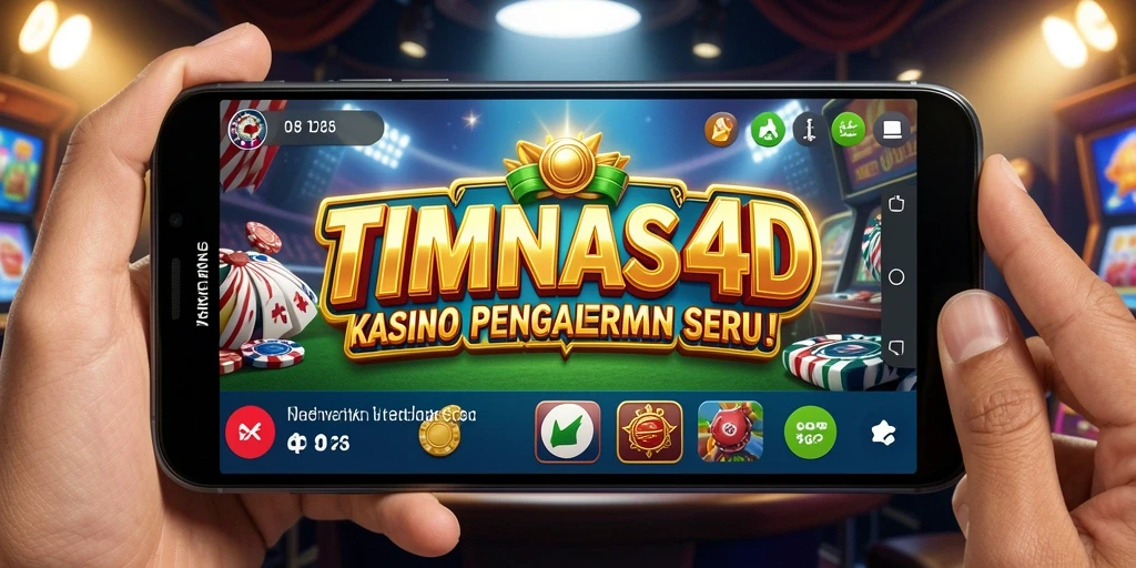 Tangkapan layar gameplay seru TIMNAS4D menampilkan suasana kasino yang nyata.
